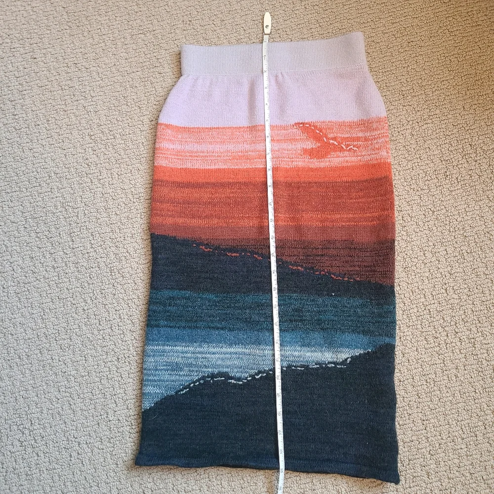 Anthropologie Multicolor Knit Skirt - Picture 9 of 9